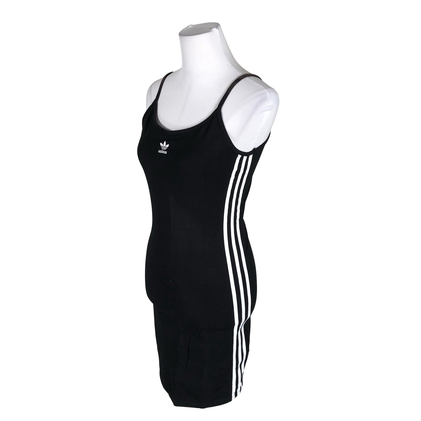 Naisten Adidas - Trikoomekko, koko 36 - Musta (2)