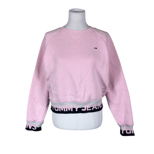 Naisten Tommy Jeans (Tommy Hilfiger) - Collegepaita, koko 36 - Vaaleanpunainen (1)