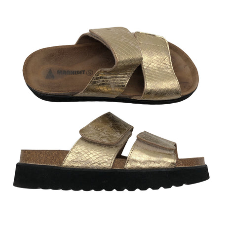 Naisten Birkenstock - Sandaalit, koko 40 - Kulta ()