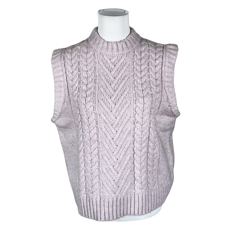 Naisten Lindex - Neuleliivi, koko 38 - Violetti ()