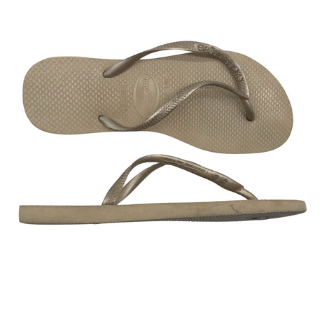 Naisten Havaianas - Rantasandaalit, koko 37 - Kulta ()