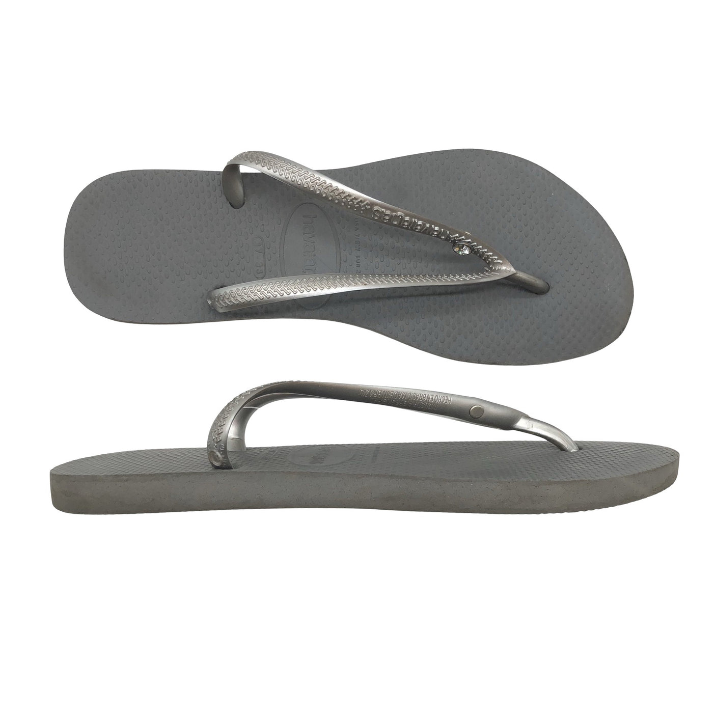 Naisten Havaianas - Rantasandaalit, koko 37 - Harmaa (1)