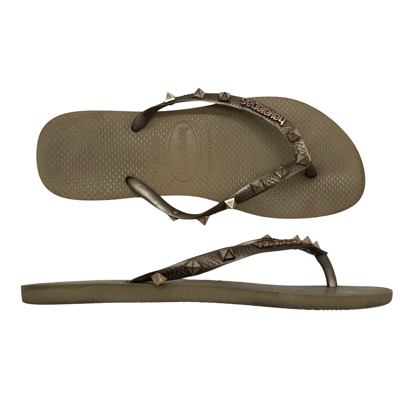 Naisten Havaianas - Rantasandaalit, koko 37 - Beige (1)
