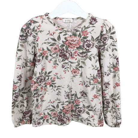 Tyttöjen Newbie - Trikoopaita, koko 110 - 116 - Beige ()