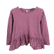 Tyttöjen Lindex - Trikoopaita, koko 110 - 116 - Vaaleanpunainen ()