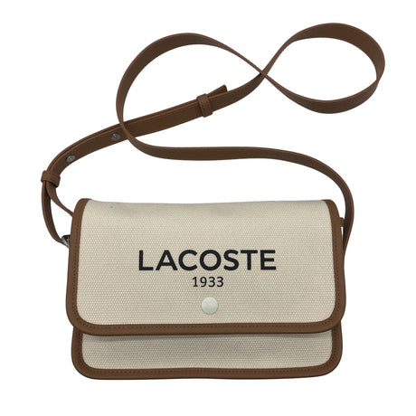 Naisten Lacoste - Olkalaukku, koko Midi - Beige ()