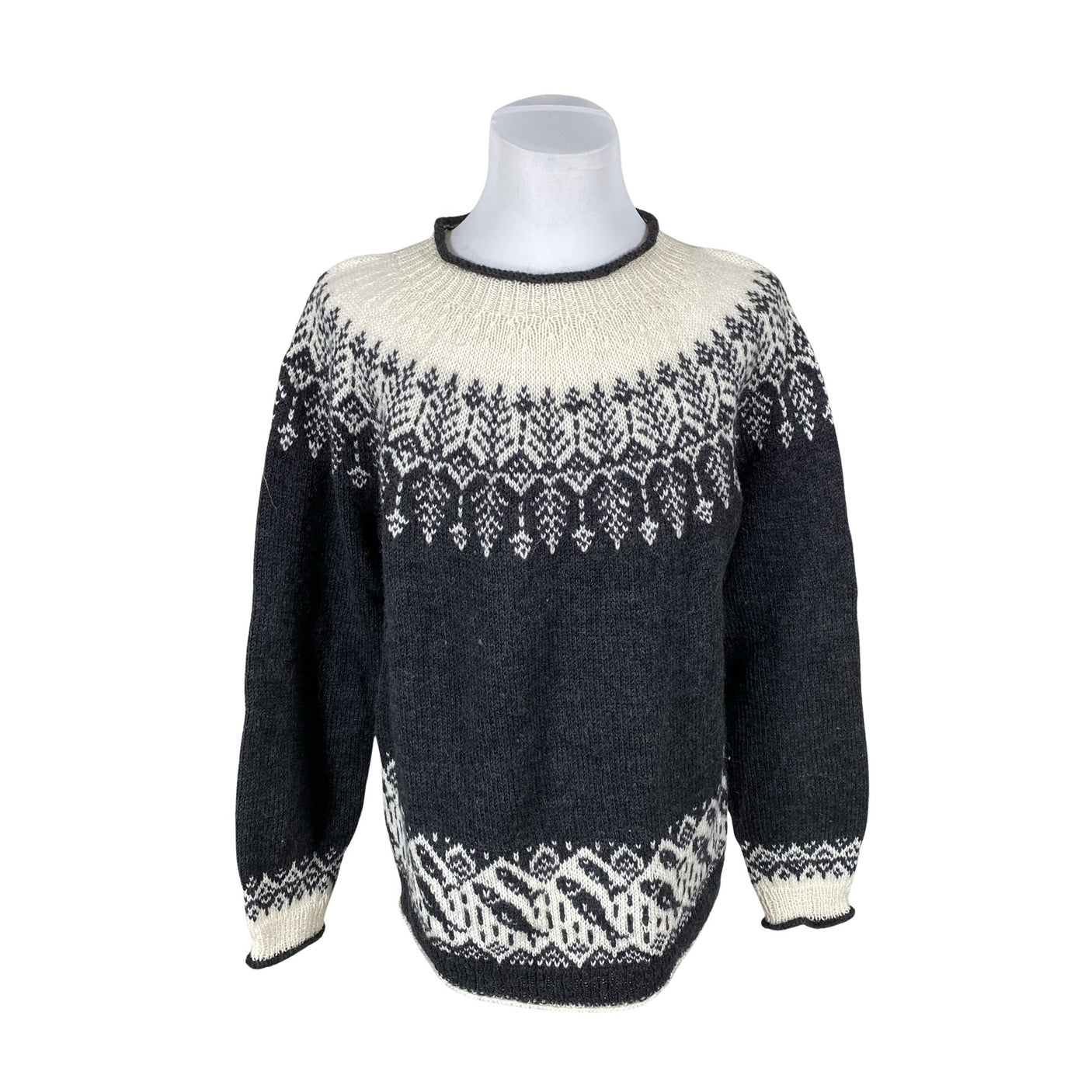 Miesten Handmade - Neulepaita, koko XXL - Harmaa (1)