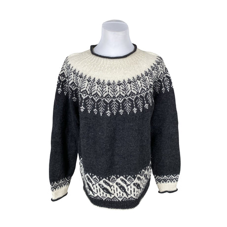 Miesten Handmade - Neulepaita, koko XXL - Harmaa ()
