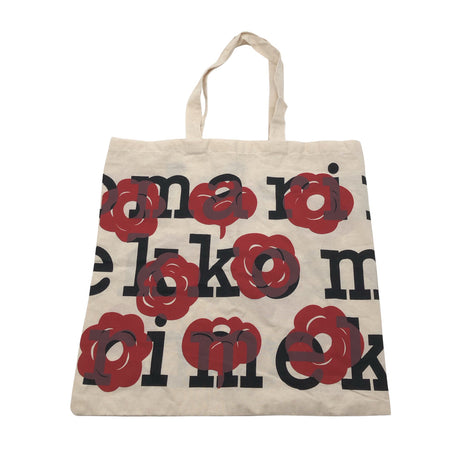 Unisex Marimekko - Ostoskassi, koko Maxi - Punainen ()