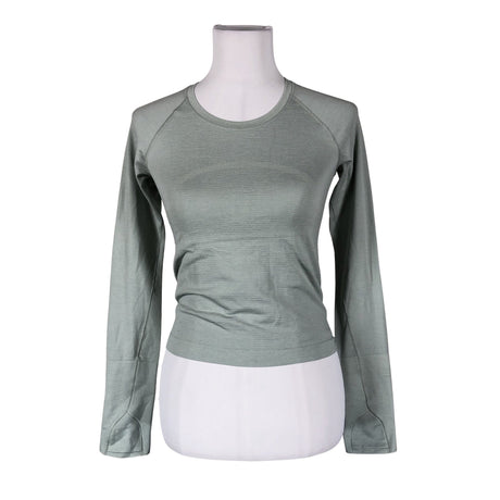 Naisten Lululemon - Urheilupaita, pitkät hihat, koko 34 - Vihreä ()