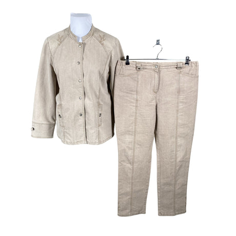 Naisten Classica - Jakku, koko 46 - Beige ()