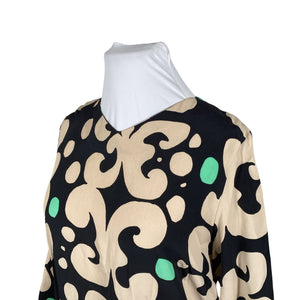 Naisten Marimekko - Sifonkimekko, koko 44 - Beige (3)