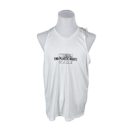 Miesten Adidas - Hihaton urheilupaita, koko L - Valkoinen ()