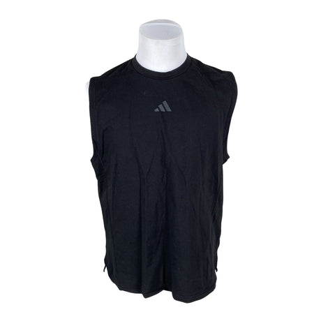 Miesten Adidas - Hihaton urheilupaita, koko L - Musta ()