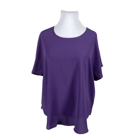 Naisten Zizzi - Lyhythihainen pusero, koko 46 - Violetti ()