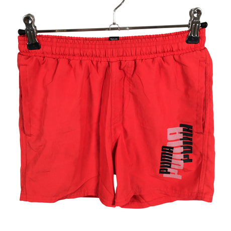 Unisex Puma - Urheilushortsit, koko 140 - 146 - Punainen ()