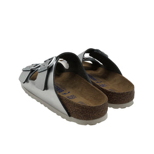 Naisten Birkenstock - Sandaalit, koko 39 - Hopea (2)