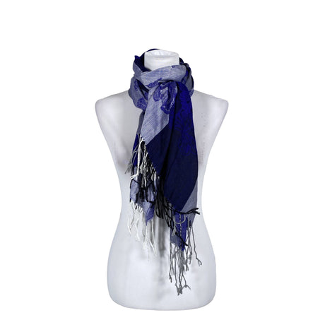 Naisten Pashmina - Huivi, koko Maxi - Sininen ()
