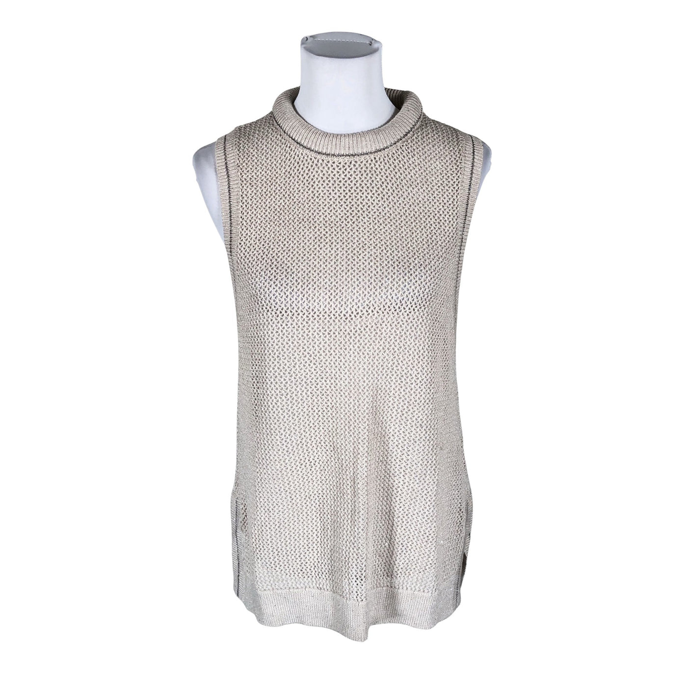 Naisten Max&Moi - Neuletunika, koko 38 - Beige (1)