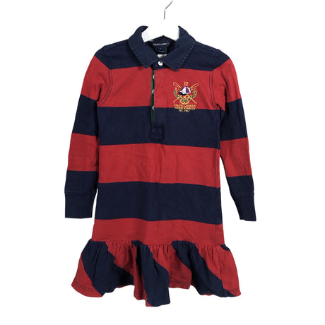 Tyttöjen Ralph Lauren - Trikoomekko, koko 110 - 116 - Sininen ()