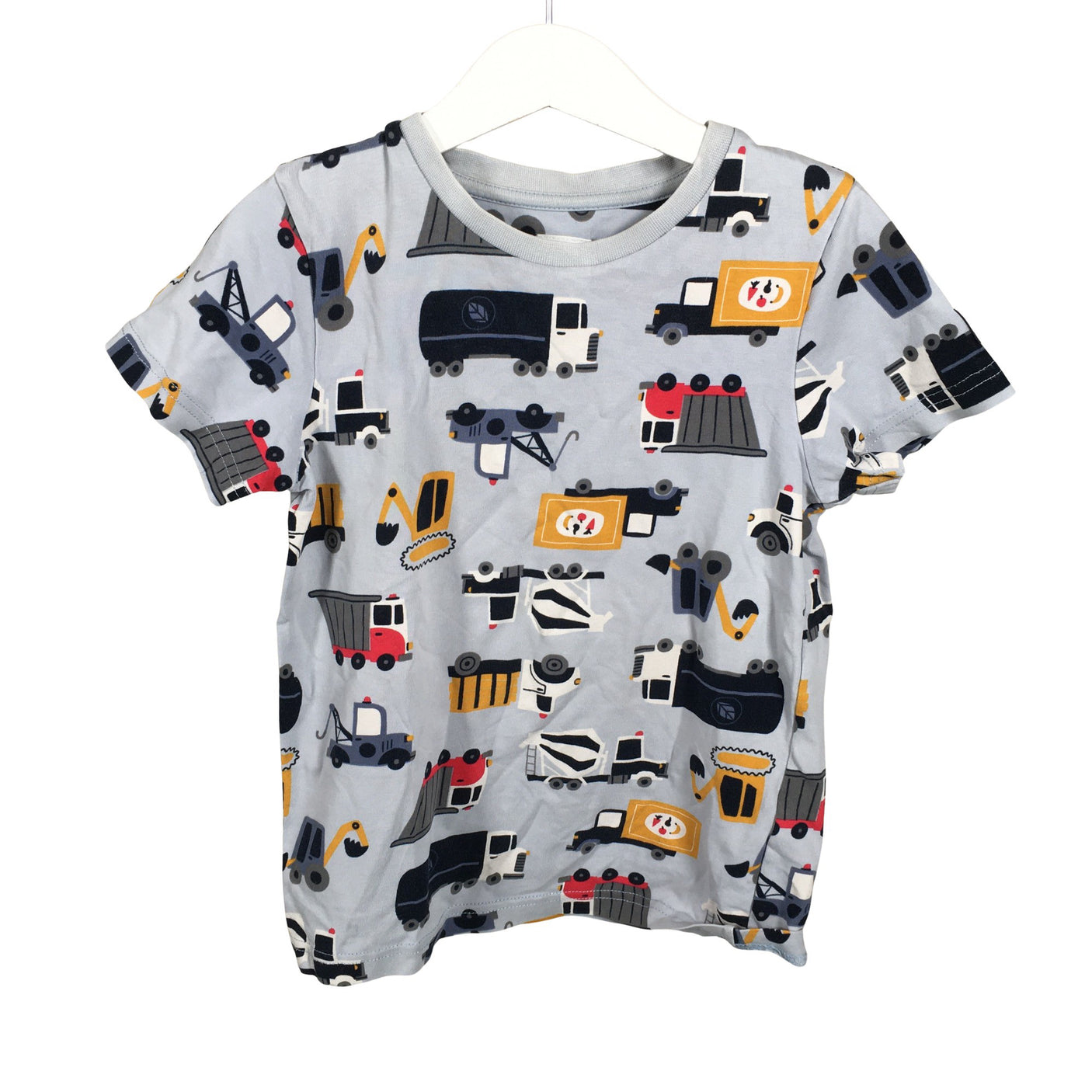 Unisex Polarn O. Pyret - T-paita, koko 110 - 116 - Vaaleansininen (1)
