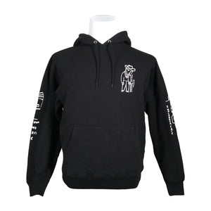 Miesten Polar skate co. - Huppari, koko XS - Musta (1)