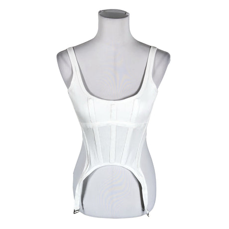 Naisten Dion Lee - Trikootoppi, koko 36 - Valkoinen ()