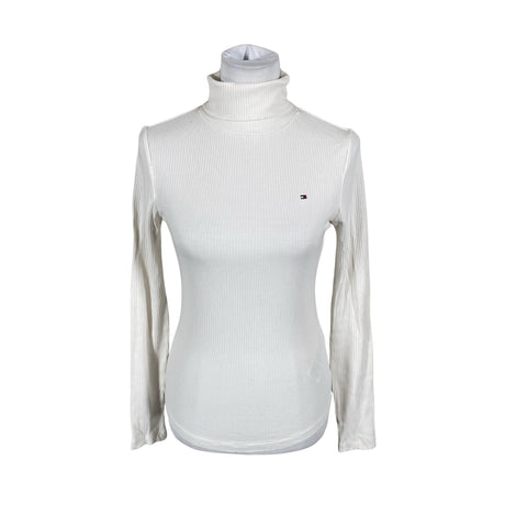 Naisten Tommy Hilfiger - Trikoopaita, koko 36 - Valkoinen ()