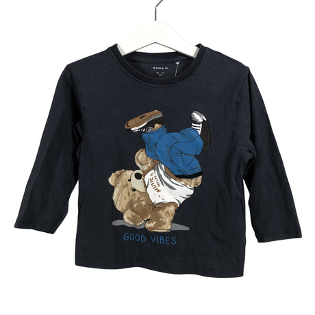Unisex Name It - Trikoopaita, koko 86 - 92 - Sininen ()