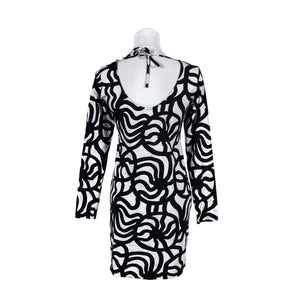 Naisten Marimekko - Trikoomekko, koko 38 - Musta (2)