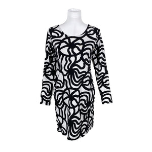Naisten Marimekko - Trikoomekko, koko 38 - Musta (1)