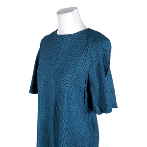 Naisten Marimekko - Sifonkimekko, koko 34 - Sininen (3)