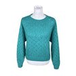 Naisten Handmade - Neulepaita, koko 38 - Turkoosi ()