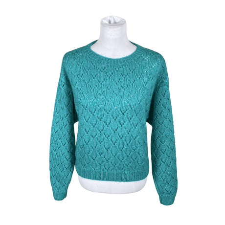 Naisten Handmade - Neulepaita, koko 38 - Turkoosi ()