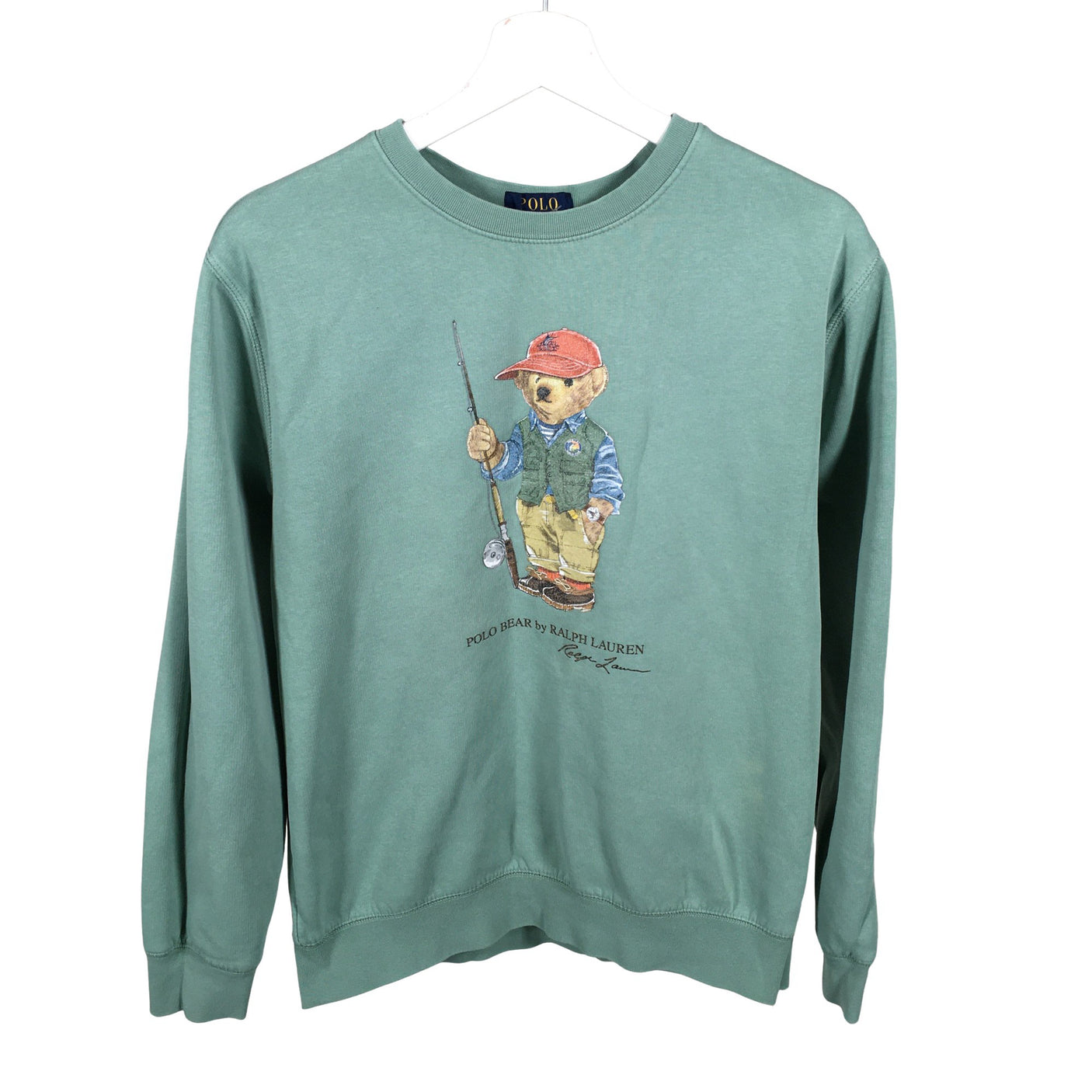 Poikien Polo Ralph Lauren - Collegepaita, koko 164 - 170 - Vihreä (1)