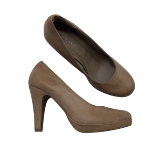 Naisten Tamaris - Korkokengät, koko 37 - Beige (1)