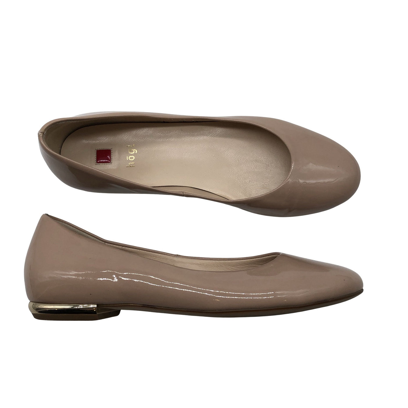 Naisten Högl - Ballerinat, koko 36 - Beige (1)
