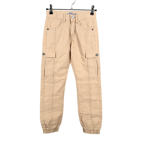 Poikien s.Oliver - Cargohousut, koko 134 - 140 - Beige ()