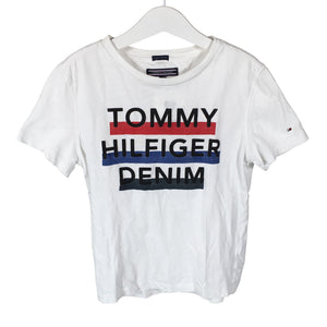 Unisex Tommy Hilfiger - T-paita, koko 122 - 128 - Valkoinen (1)