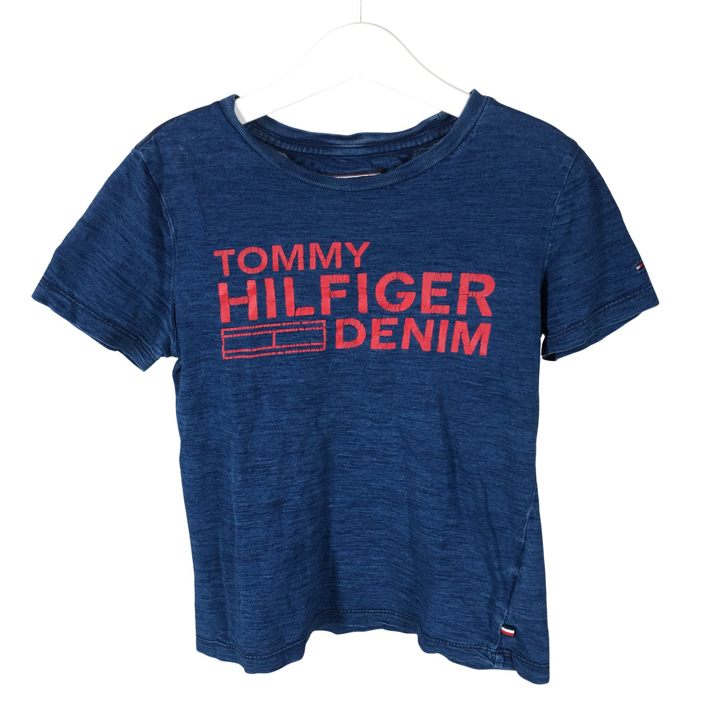 Unisex Tommy Hilfiger - T-paita, koko 122 - 128 - Sininen (1)