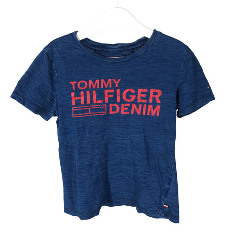 Unisex Tommy Hilfiger - T-paita, koko 122 - 128 - Sininen ()