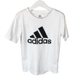 Unisex Adidas - Urheilupaita, lyhyet hihat, koko 122 - 128 - Valkoinen ()