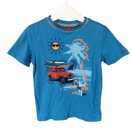 Unisex s.Oliver - T-paita, koko 110 - 116 - Sininen ()