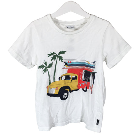 Unisex Polarn O. Pyret - T-paita, koko 122 - 128 - Valkoinen ()