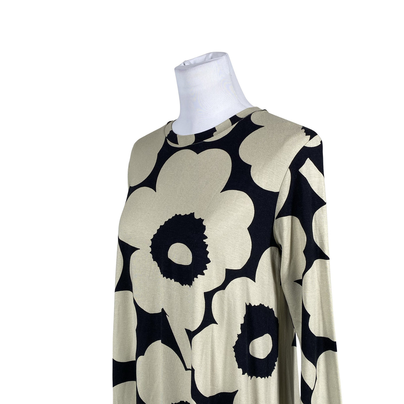 Naisten Marimekko - Trikoomekko, koko 36 - Beige (2)