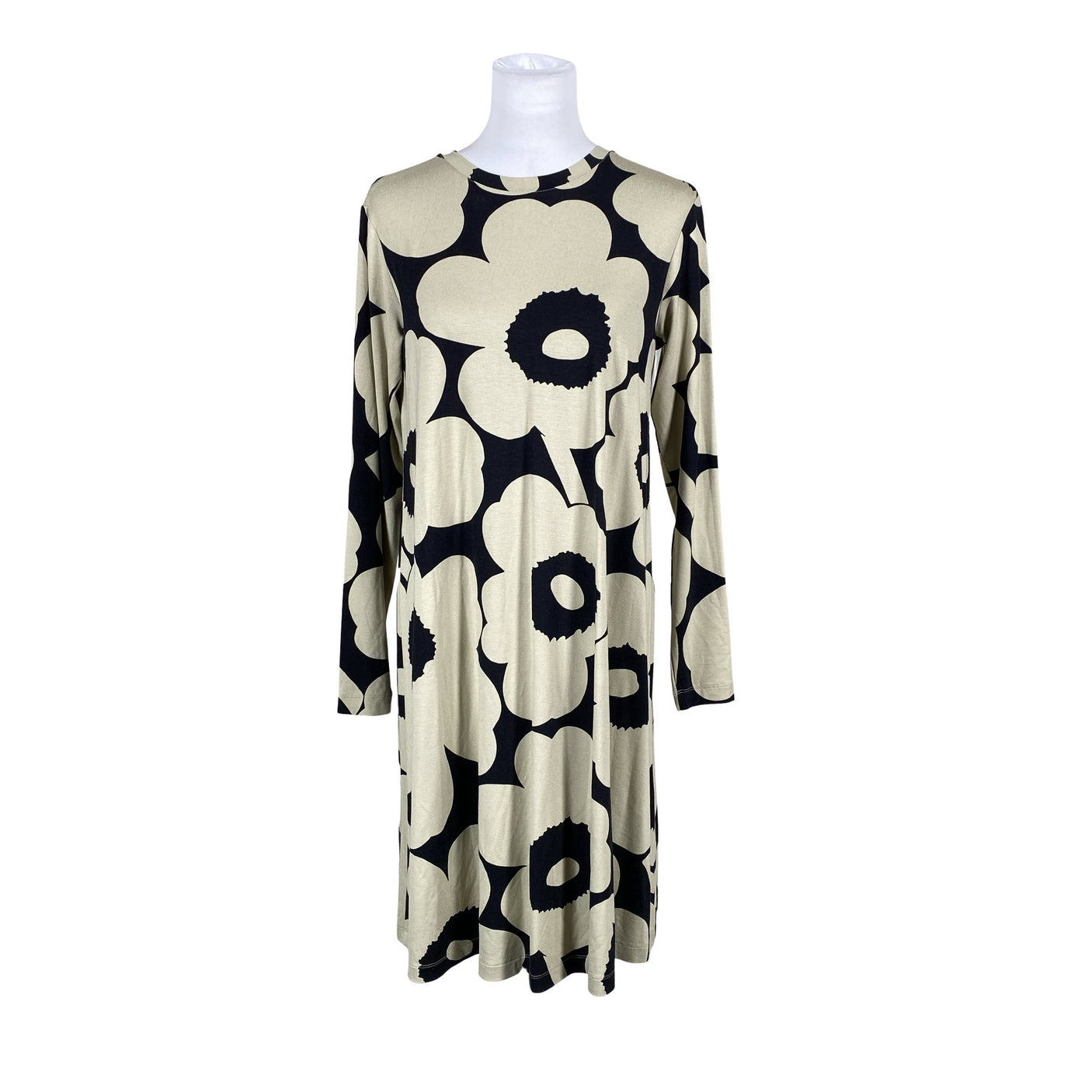 Naisten Marimekko - Trikoomekko, koko 36 - Beige (1)