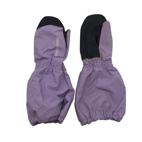Tyttöjen Didriksons - Välikausihanskat, koko 5 - 8 vuotta - Violetti ()