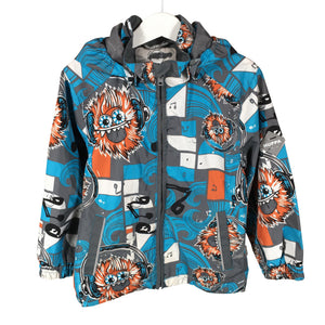 Unisex Huppa - Välikausitakki, koko 104 - 110 - Harmaa (1)