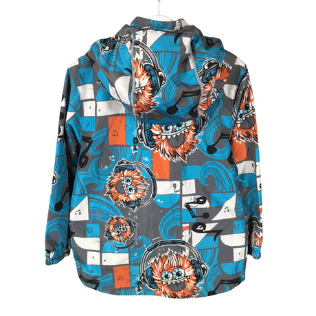 Unisex Huppa - Välikausitakki, koko 104 - 110 - Harmaa (2)