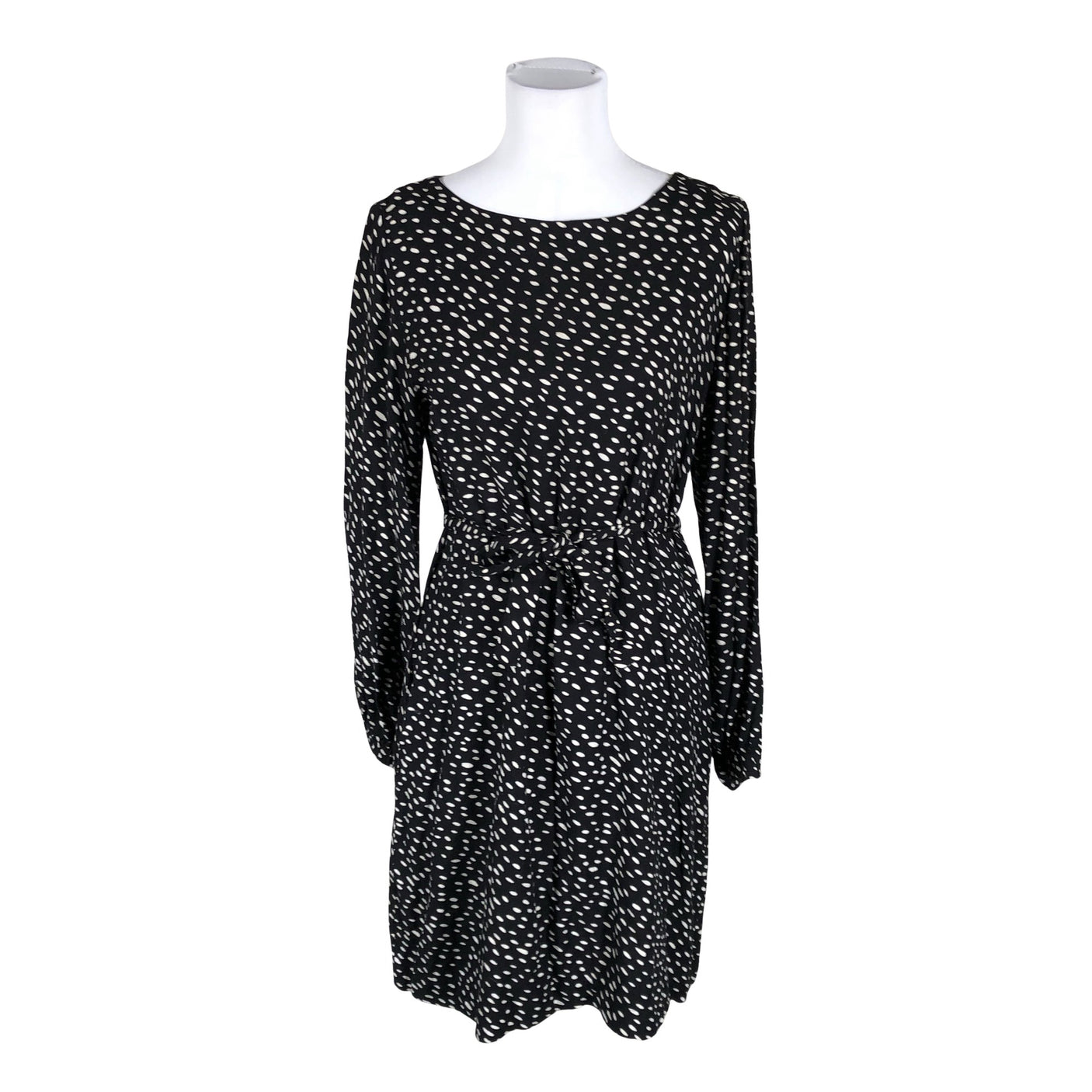Naisten Marimekko - Sifonkimekko, koko 38 - Musta (1)